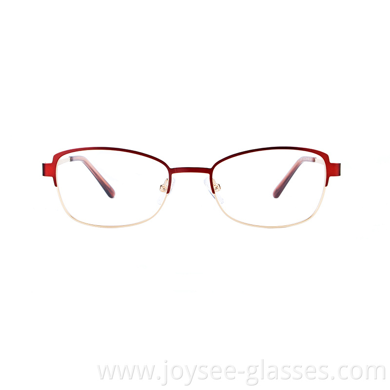 Half Rim Metal Glasses 3